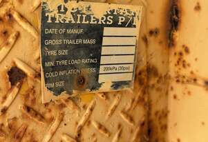 1992 Victoria Tandem Axle Box Trailer (Council asset) *Located Wedderburn, VIC*