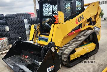 UHI CDM311T 85HP Kubota Skid Steer Loader | 1,100kg Rated Load | Dual-Speed Control