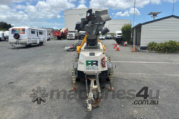 PR Power Single Axle Lighting Tower Trailer