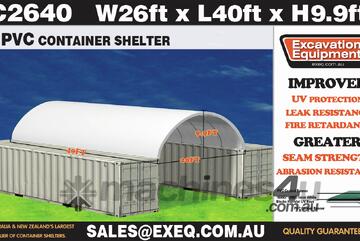 Un  Heavy duty 40ft Container Shelter