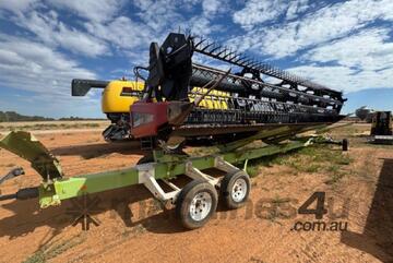 Case Draper Front & Trailer