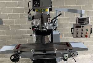 NT40 5HP Inverter Vertical Head / Horizontal Milling Machine