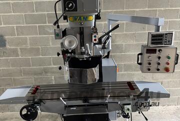 NT40 5HP Inverter Vertical Head / Horizontal Milling Machine