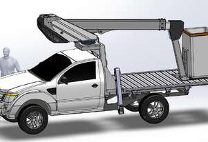 New Klubb E12 Insulated Ute-Mounted EWP - Ford Ranger Super Duty