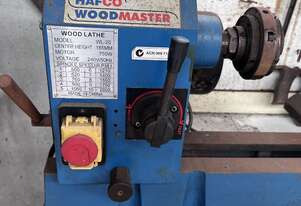 HAFCO Woodmaster WL-20 wood lathe - complete turning package