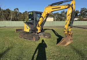 2017 Yanmar VIO55 5.5 Tonne Excavator Low Hours Ready to Work
