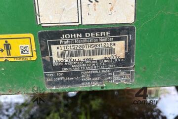 2017 John Deere 1570 Terrain Cut Ride On Mower (Out Front)