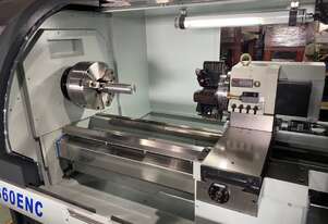 AJAX 460mm Swing Taiwanese Teach-In Flat Bed CNC Lathe