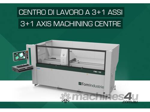 caption FOM Industrie FMC120 CNC Machining Centre for Aluminium and PVC profiles