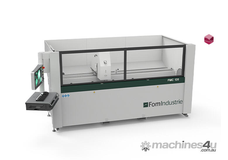 caption FOM Industrie FMC120 CNC Machining Centre for Aluminium and PVC profiles