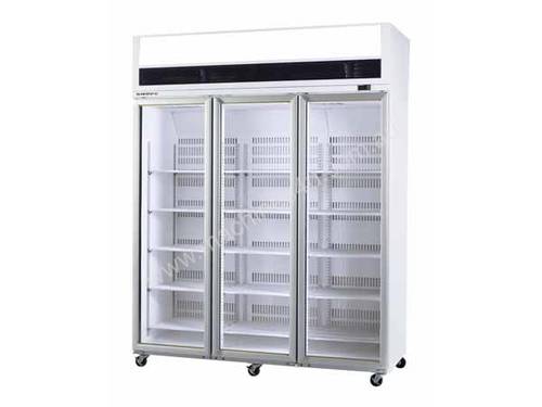 Skope VF Series Three Door Display Freezer (White or Black) VF1500X