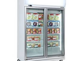 Bromic UF1000LF Flat Glass Door LED Display Freezer - 976L - picture0' - Click to enlarge