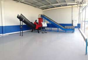 Expanded Polystyrene EPS Screw Compactor by RUNI - DENMARK