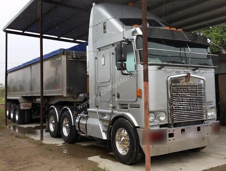 caption Kenworth K104 & Lusty Alloy Semi Tipper