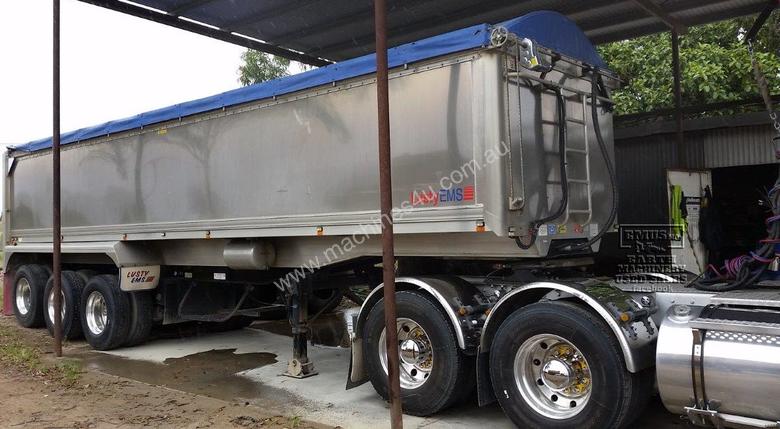 caption Kenworth K104 & Lusty Alloy Semi Tipper
