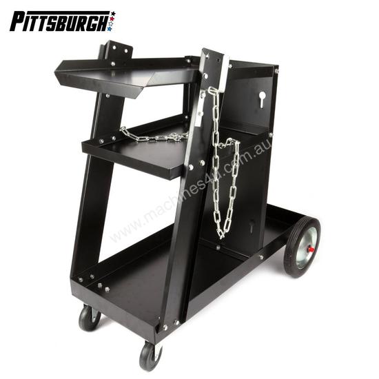 caption PITTSBURGH PB85167 3 TIER WELDING TROLLEY