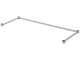 NEW 1200 STAINLESS STEEL BENCH LEG BRACING - picture0' - Click to enlarge