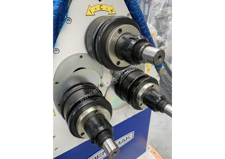 caption Bendmak modelPRO60 Hydraulic Section Rolls