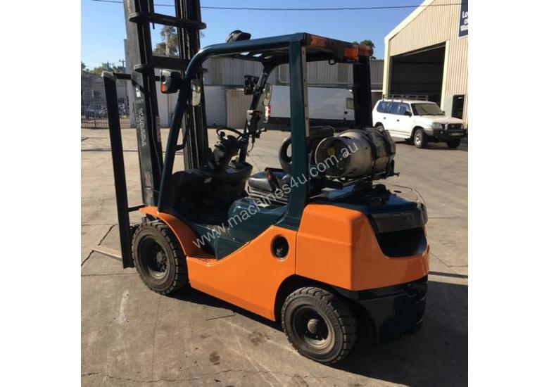 Used 2008 Toyota 8fg25 Counterbalance Forklift In Listed On Machines4u