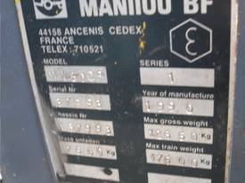 MANITOU FORKLIFT - picture0' - Click to enlarge