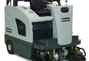 Nilfisk SW4000 Ride On Sweeper in Battery or LPG