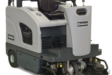 Nilfisk SW4000 Ride On Sweeper in Battery or LPG