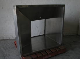 Stainless Steel Large Corner Range Hood Canopy - picture1' - Click to enlarge