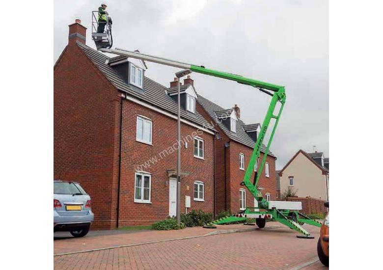 caption Nifty 170 17.1m Trailer Mount - maximum reach with stability and control