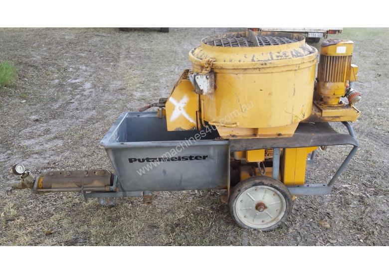 Used putzmeister PUTZMEISTER GROUT PUMP AND MIXER Grout Pump in MALAGA