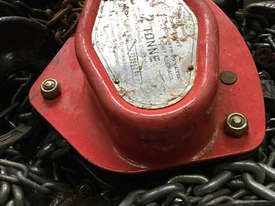 Chain Hoist Block & Tackle 2 ton x 3 mtr lift Oz B - picture0' - Click to enlarge
