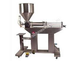 Rotary Valve Piston Filler with Hopper (Free Standing) - picture0' - Click to enlarge
