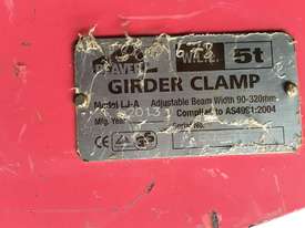 Beam Girder Clamp 5 Ton Beaver Block & Tackle Lifting Mount - picture1' - Click to enlarge