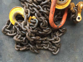 Lifting Chains 13 mm Chain x 6.0 meter Drop Noble Double 2 Leg - picture1' - Click to enlarge