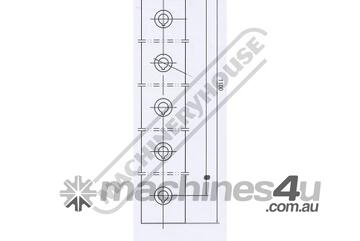 GB-110.10025 3200mm Sheet Metal Guillotine Blade Set - 6CrW2Si 1100 x 100 x 25mm Top & Bottom Blade
