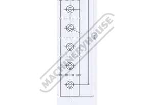 3200mm Sheet Metal Guillotine Blade Set - 6CrW2Si GB-110.10025 1100 x 100 x 25mm Top & Bottom Blade