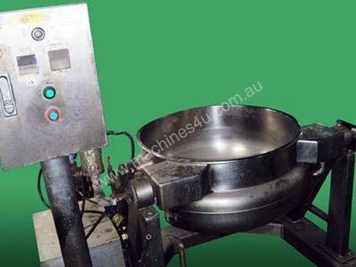 Steam Jacketed cooker / kettle (hydraulic tilt)