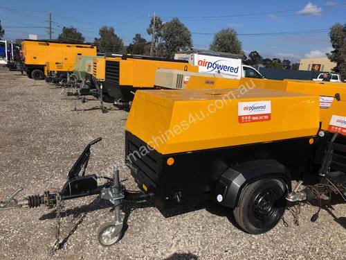 2009 Atlas Copco XAS47, Diesel Air Compressor, 70cfm, only 928 hours on the clock