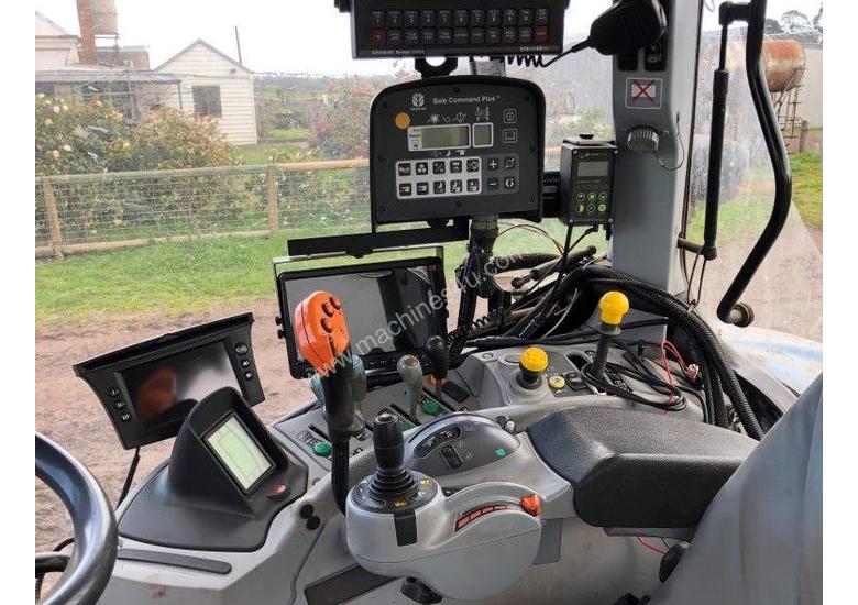 caption 2008 New Holland T7030 tractor