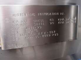 Stainless Steel Jacketed Tank - picture2' - Click to enlarge