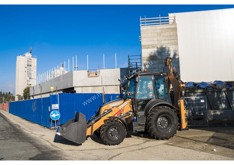 caption CASE 580ST T-SERIES BACKHOE LOADERS