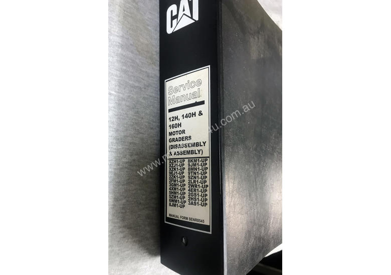caption CAT 12H 140H 160H Service Manual