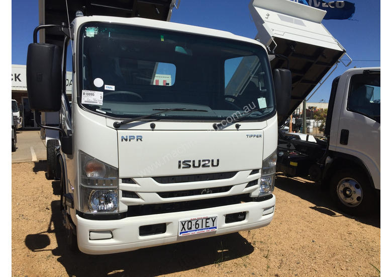 caption Isuzu NPR65-190 Tipper Truck