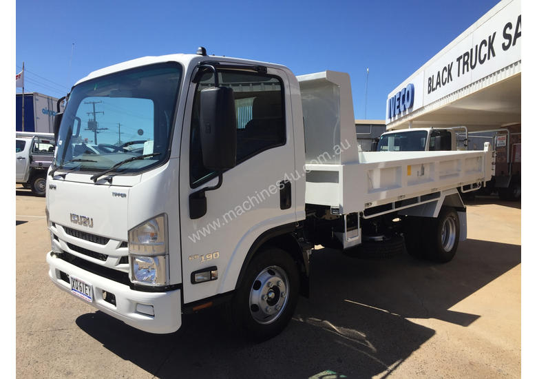 caption Isuzu NPR65-190 Tipper Truck