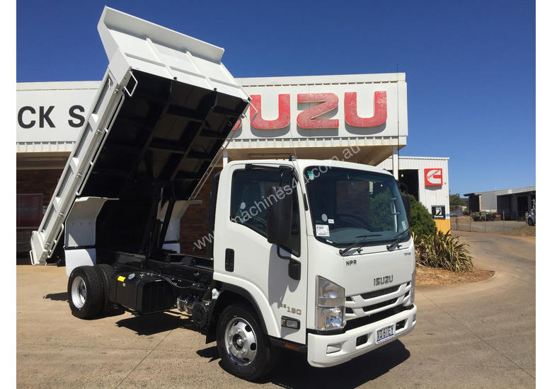 caption Isuzu NPR65-190 Tipper Truck