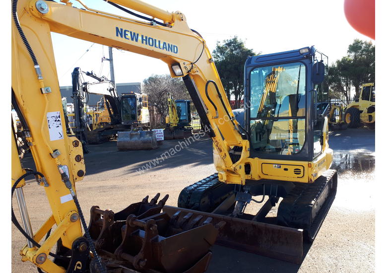 caption 2014 NEW HOLLAND EX55BX EXCAVATOR