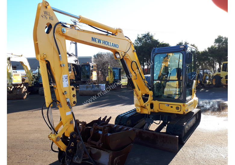 caption 2014 NEW HOLLAND EX55BX EXCAVATOR