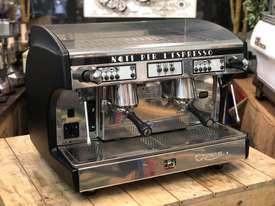 ASTORIA PERLA 2 GROUP BLACK ESPRESSO COFFEE MACHINE - picture1' - Click to enlarge