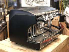 ASTORIA PERLA 2 GROUP BLACK ESPRESSO COFFEE MACHINE - picture2' - Click to enlarge