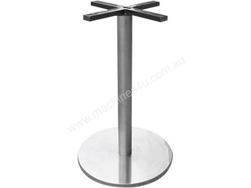 8001-2 620 Round Stainless Steel Table Base 720H
