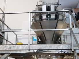 Ulma VFFS Packaging Machine with 14 head weigher, bucket elevator and platform. - picture0' - Click to enlarge